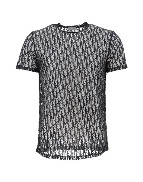 t shirt dior transparent noir|T.